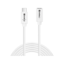 Sandberg USB-C>C M-F USB 3.1 100W 2M