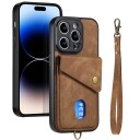 Trolsk Lommebokskall med Håndrem (iPhone 11 Pro) Brun