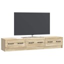  TV skap med skuff Sonoma eik 147 x 34,5 x 27 cm Konstruert tre