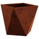 vidaXL Plantekassed Rusten 30 x 30 x 30 cm Cortenstål