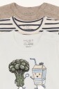 Hust And Claire Hust & Claire Bertram 3 pk body til baby ivory 68