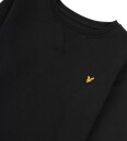 Lyle & Scott Collegegenser Crew Neck Sweatshirt Svart
