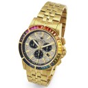 Louis XVI Majesté Out Rainbow 1120 - Herre - 44 mm - Analog - Kvarts urverk - Safirglass