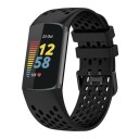 Silikonarmbånd til Fitbit Charge 5 - Sort