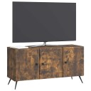  TV skap Røkt Eik 99 x 34,5 x 50 cm Konstruert tre