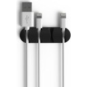 Bluelounge Cabledrop Multikabelholder, 2 stk, Svart
