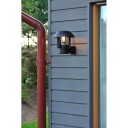 Konstsmide Heimdal Utendørs Vegglampe Klar/Svart