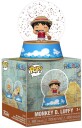 Funko POP! Mini Glitter Globe: One Piece  Monkey D. Luffy