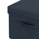 Leitz Fabric Medium oppbevaringsboks Grå 2-pakning