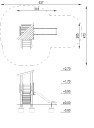 Leketårn Robinia   Modell 1