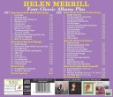 Helen Merrill  Four Classic Albums Plus  CD