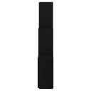 vidaXL Kubeformet vegghylle svart 78x15x93 cm sponplate