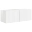  TV Veggskap Glanset Hvit 60 x 31 x 29.5 cm Konstruert tre