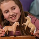 Schleich Norsk Fjordhest Hoppe Figur 13980 Brun Hvit Gul