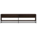  TV-benk brun eik 180,5x40x46 cm konstruert tre 8721102923104