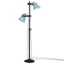  Vegglampe 25 W denimblå 25x25x90/160 cm E27