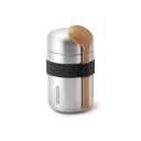 Black+Blum  Food Flask, New version, Steel- Olive, 400 ML