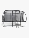 Pinepeak Trampoline Inkl Sikkerhetsnett 457x305 cm Svart