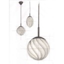 Halo Design Twist Taklampe Ø15 Opal/ Sort Topp