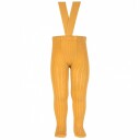 Cóndor Strømpebukser Rib Mustard 6-12 mdr/0