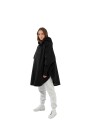 Blæst Bergen Poncho Black Jakke Sort XL