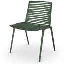 Fast Zebra spisestol Dark Green