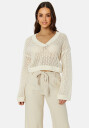 Object Collectors Item Edita LS Knit Pullover Sandshell M