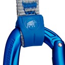 Mammut Crag Keylock 6-pack Indicator Quickdraws Straight Gate/bent Gate, Silver-ultramarine 10 Cm