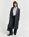 Gant Oversized klassisk stripete poplinskjorte PERSIAN BLUE 34