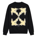 Off White Herre Gensere & Hettegensere Svart XS,