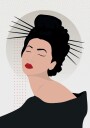 Posterbox Graceful Geisha Plakat Plakat / 70x100cm