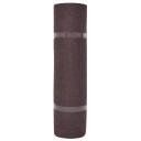 vidaXL Utstillingsteppe ribbet 1,2x15 m brun