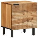 vidaXL Nattbord 2 stk 40x33x46 cm heltre akasie