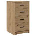  Sideboard Artisan Oak 40x41x75 cm Konstruert tre