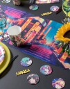 10 stk Manga Bordkonfetti i Tre 5 cm