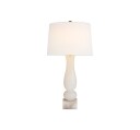 Contemporary Balustrade bordslampa alabaster