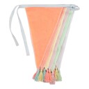 Talking Tables Vimpelgirlander av Stoff Pastell PASTEL-FABBUNT