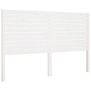  Sengegavl hvit 146x4x100 cm heltre furu