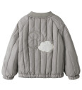 Lil"Atelier Nmnlio Bomber Jacket Lil Grey 116