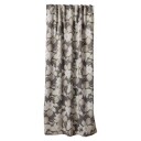 SK Home Gardin 130x220cm Blackout Flora   Mørk beige