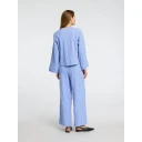 Selected Femme Dame Bukser Blå M