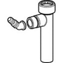40 mm adapter med 1" slangekobling Geberit
