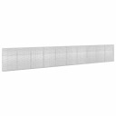 vidaXL Gabion med 3,5 mm wire og 5x2,5 cm nett 1000x20x150 cm