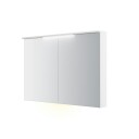 Speilskap FOSSBAD B120 D12 med Lystopp 60 + 60
