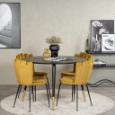 Furniture/Fashion Spisegruppe furniture/fashion Disa med 4 Limhamn Light Stoler GR19238