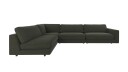 Rowico Home Duncan hjørnesofa åpen V Grønn Alice 162 345 x 216 x 78 cm Grønn