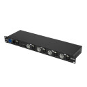 EuroLite DMX Power Splitter 4x4 3-Pole