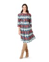 Burda 6288 - Kjole EUR: 34-44, US: 8-18