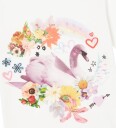Stella McCartney Kids T skjorte   Off White m. Svane   Stella McCartney Kids   8 år 128   T skjorte   Hvit