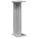 vidaXL Planteholder Grå Sonoma 25 x 25,5 x 80,5 cm Konstruert tre